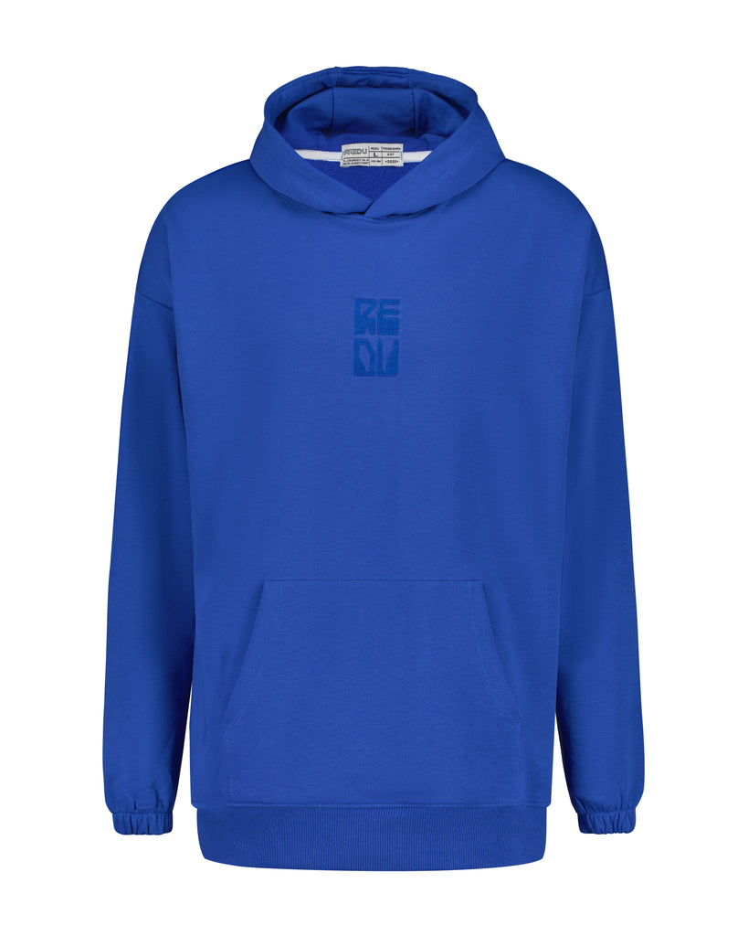 Mixed Tape Blue Hoodie