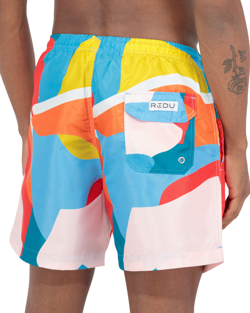 Colorful Abstract Swim Shorts